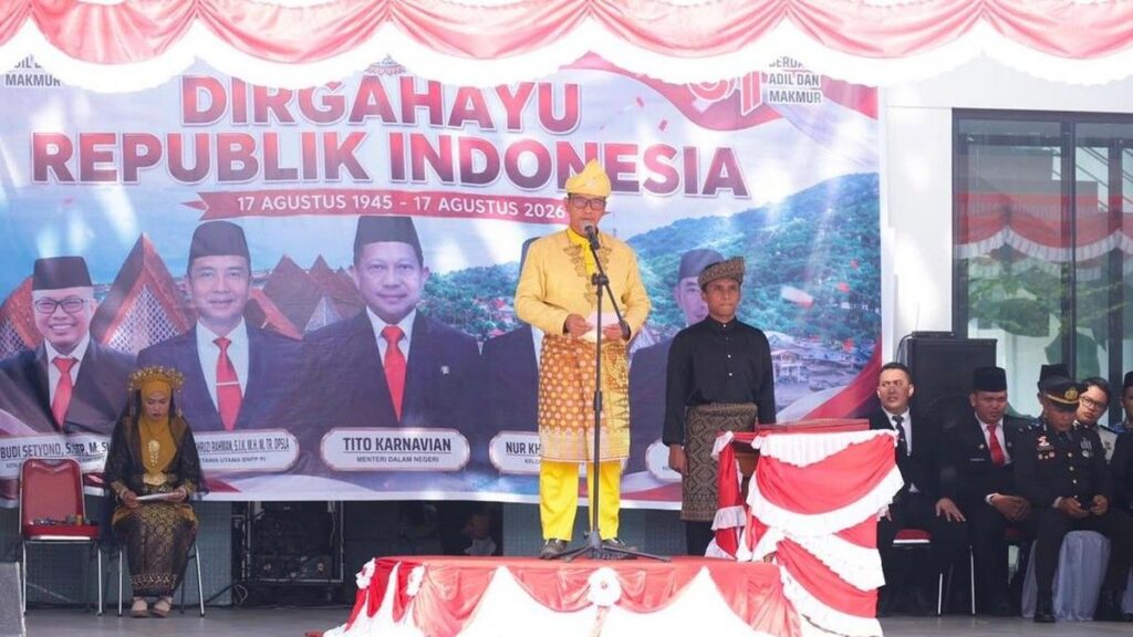 PLBN Serasan Menjadi Lokasi Upacara HUT ke-81 RI di Natuna