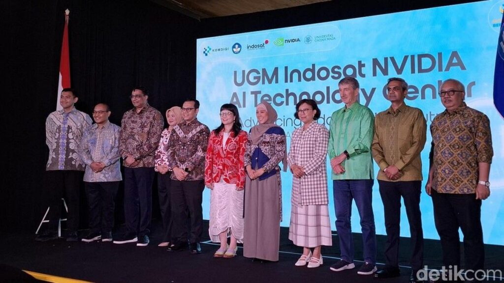 Indosat NVIDIA dan UGM Resmi Resmikan AI Center di Sleman