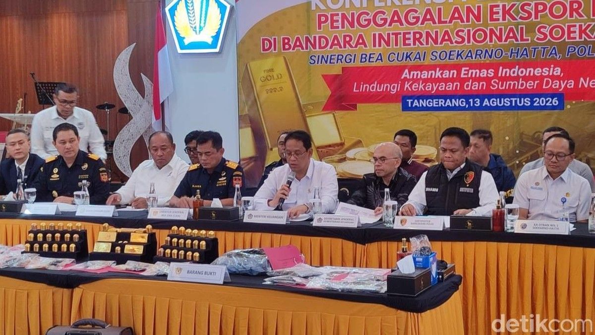 Petugas Gabungan Gagalkan Penyelundupan Emas Rp63 Miliar di Soekarno Hatta