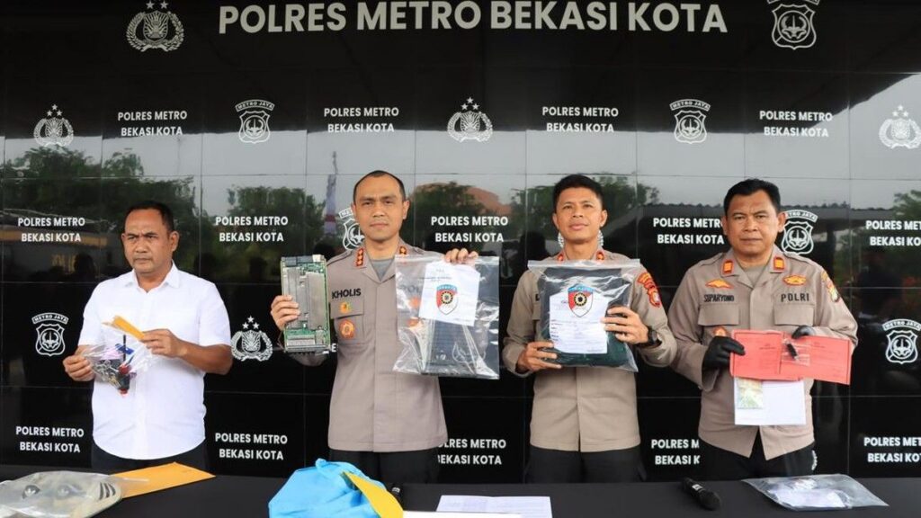 Polres Metro Bekasi Kota Tangkap 11 Pelaku Kejahatan
