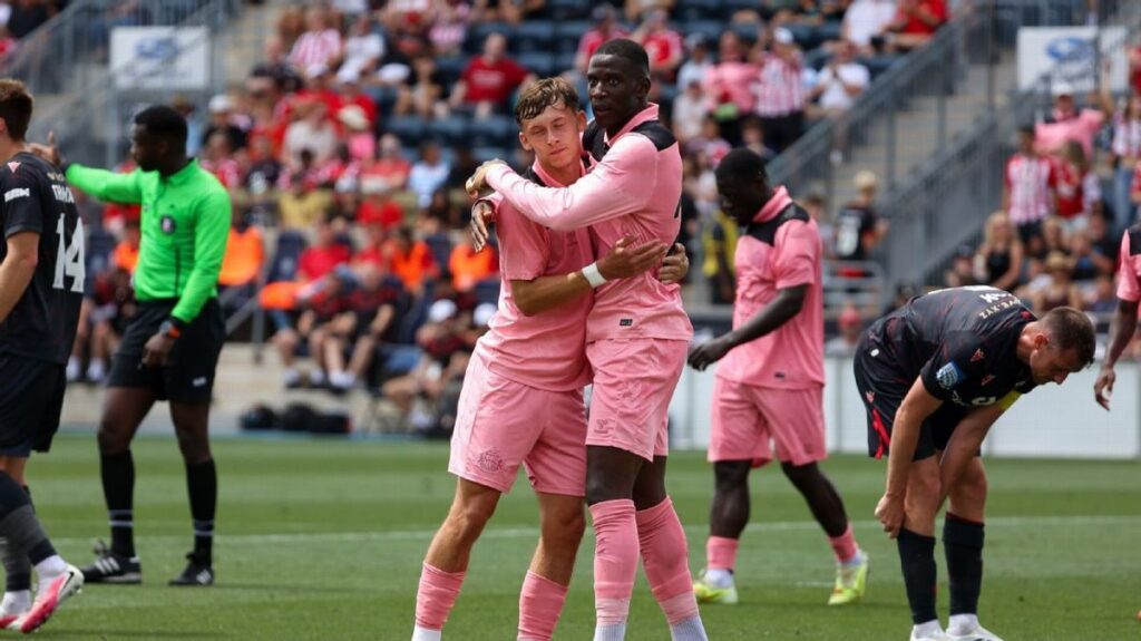 Wrexham Tunduk 0-1 dari Sunderland pada Laga Laga Prabuka di Philadelphia