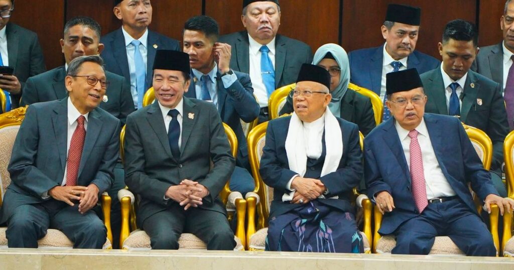 Jokowi Hadir Upacara HUT RI di Istana Megawati dan SBY Absen