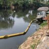 Dinas LH Bogor Uji Sampel Air Pencemar Sungai Cileungsi