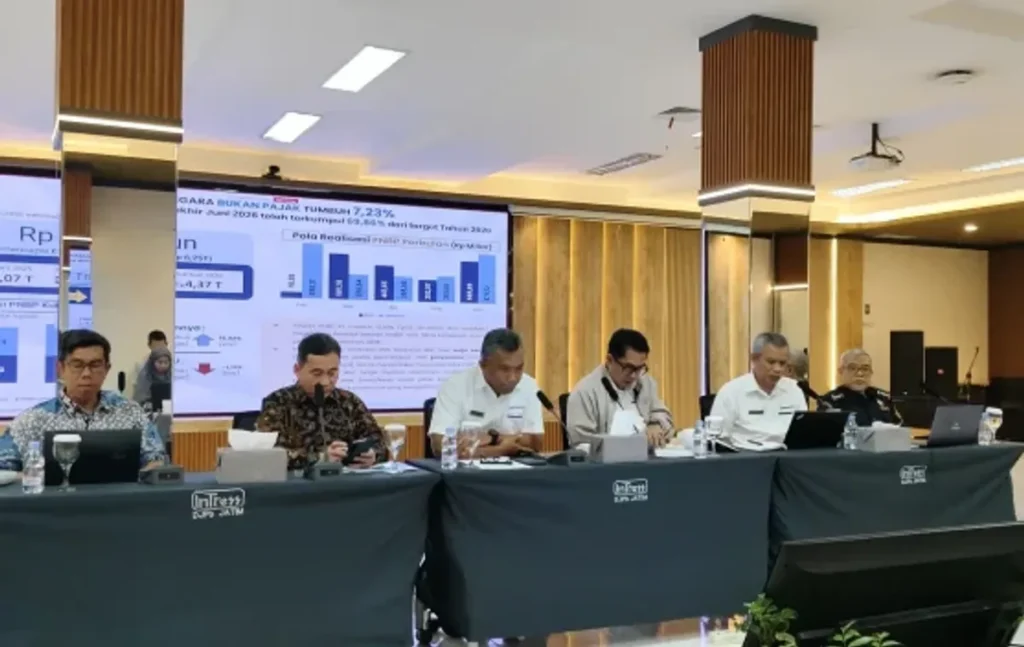 Penerimaan Pajak DJP Jatim II Tumbuh 25,04 Persen Hingga Juli 2026