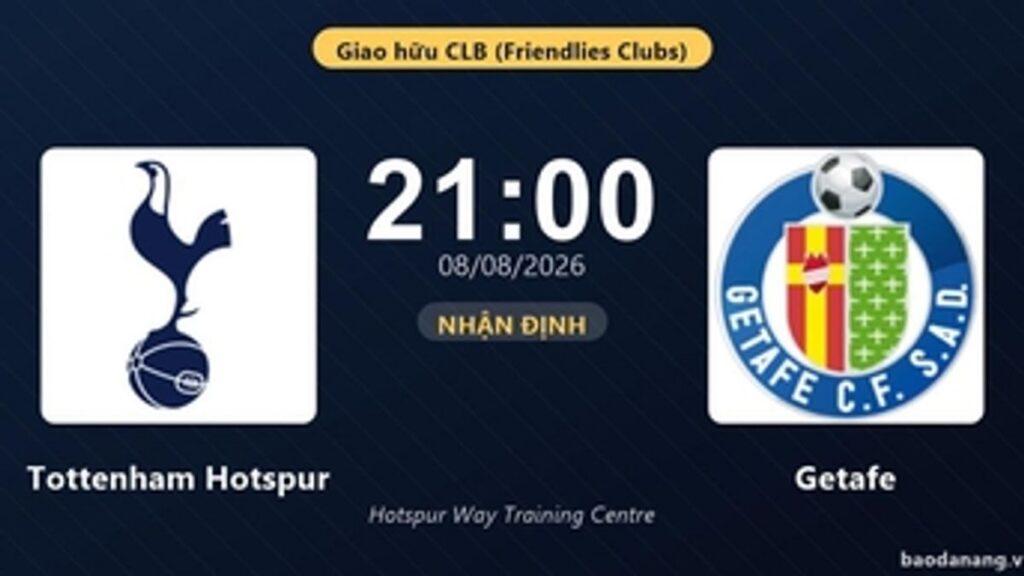 Tottenham Hotspur Tahan Getafe dalam Laga Uji Coba Durasi Singkat