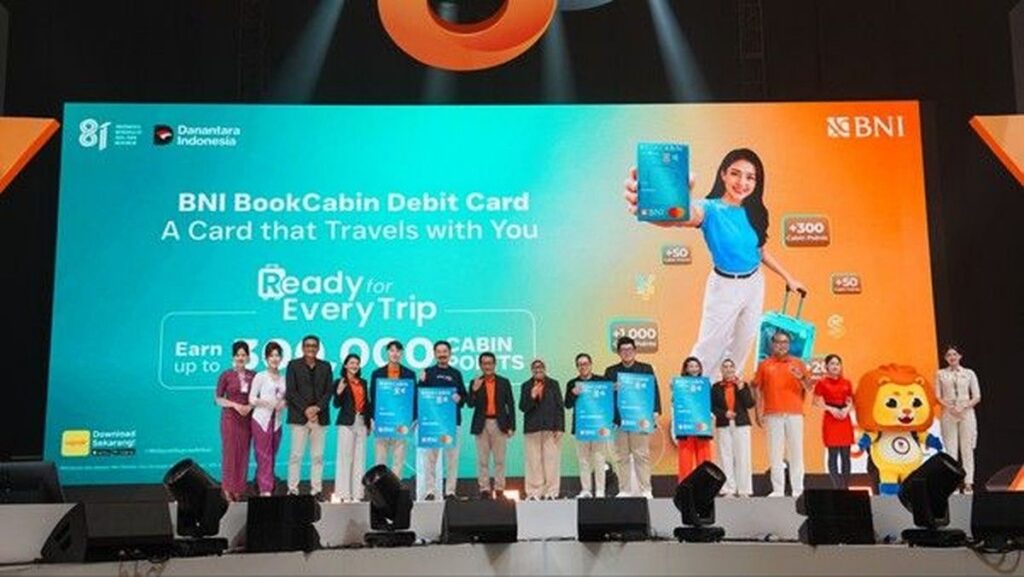 BookCabin dan BNI Luncurkan Kartu Debit Co-brand di BNI WondrX 2026