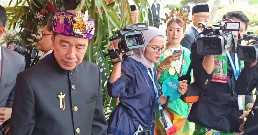 Jokowi dan Tokoh Bangsa Hadiri Upacara HUT Ke 81 RI di Istana Merdeka