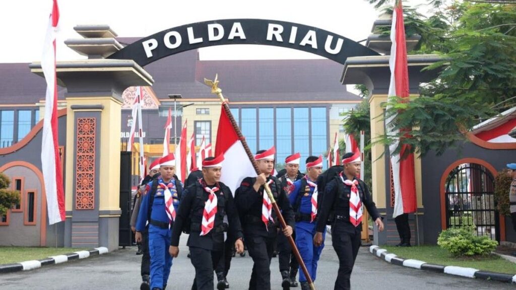Polda Riau Lepas Ekspedisi Merah Putih Presisi Ke 17 Titik Terluar