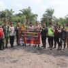 Polres Ogan Ilir Terjunkan Drone Patroli Karhutla di Indralaya Utara