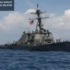 Kapal Perang USS Benfold Lumpuh Empat Hari di Laut China Selatan