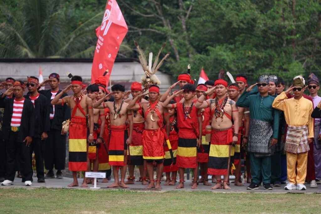 DPR Pimpin Upacara HUT ke 81 RI di PLBN Entikong