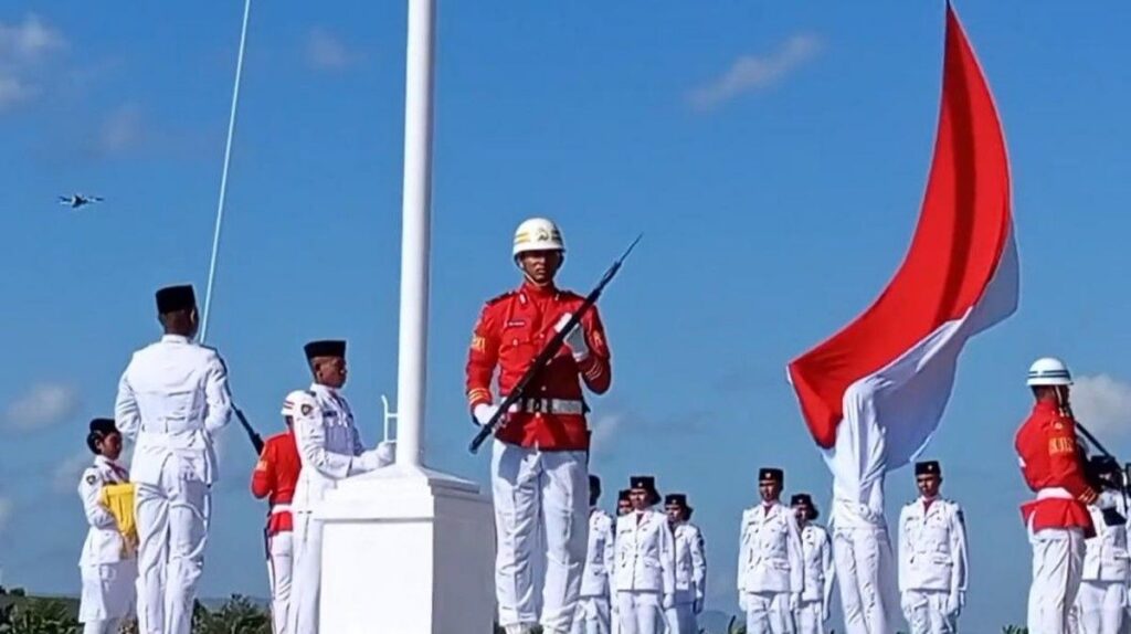 Mengenal Sejarah dan Makna Formasi 17-8-45 Paskibraka Upacara Bendera