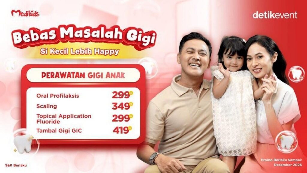 Medikids dan MHDC Clinic Hadirkan First Dental Visit untuk Anak