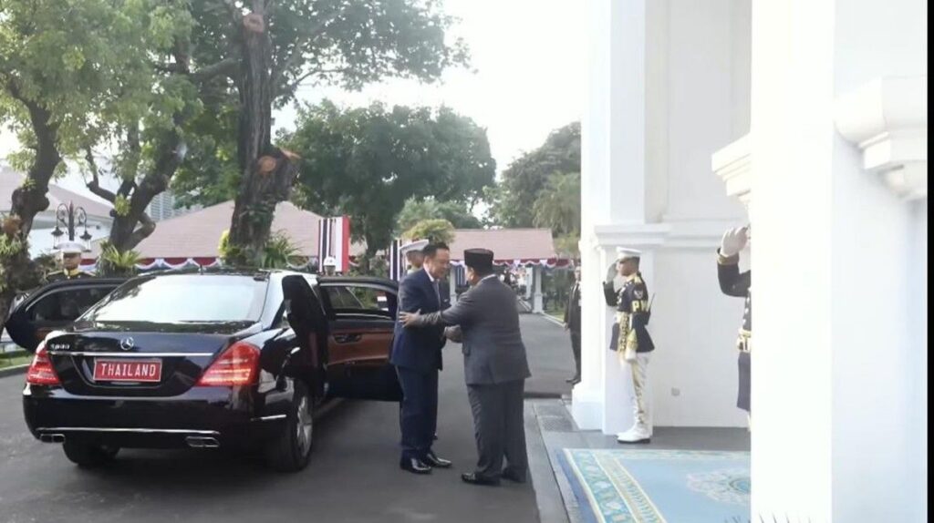 Presiden Prabowo Subianto Terima Kunjungan Kenegaraan PM Thailand Anutin