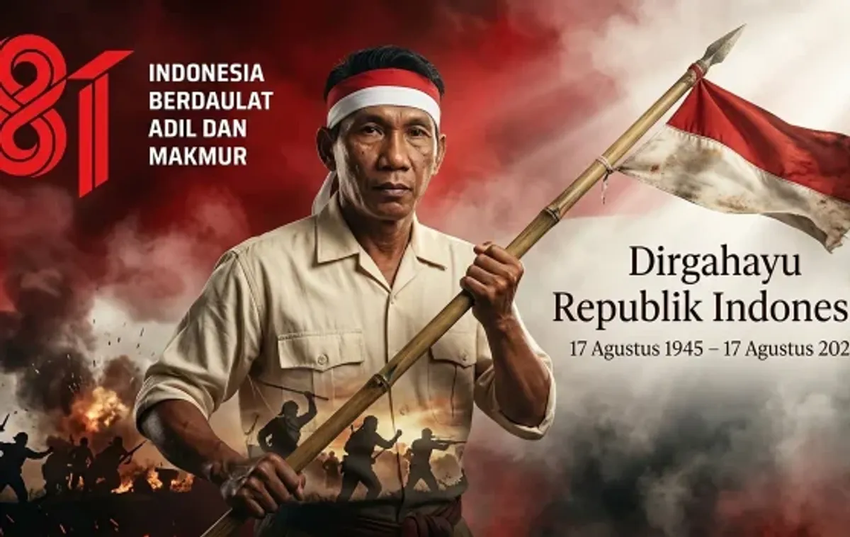 Pemerintah Rilis Logo Resmi HUT Ke-81 RI Bertema Kedaulatan