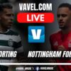Sporting CP Imbangi Nottingham Forest dalam Laga Uji Coba Lintas Benua