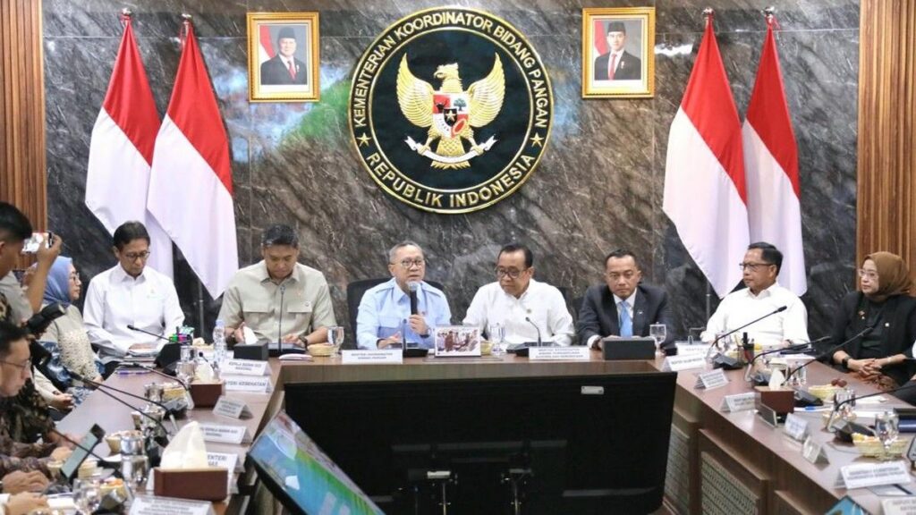 Zulkifli Hasan Pimpin Rakortas Percepatan Program Makan Bergizi Gratis di Daerah 3T