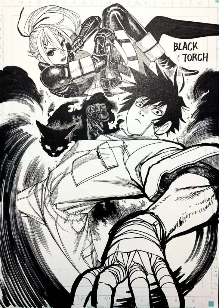 Manga Black Torch Resmi Diadaptasi Menjadi Anime Pertengahan 2026