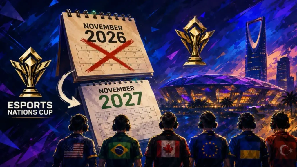 Esports Foundation Tunda Esports Nations Cup Hingga November 2027