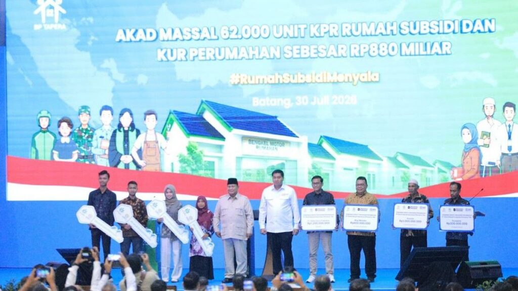 BNI Fasilitasi Akad KPR Subsidi 62.710 Debitur Perumahan