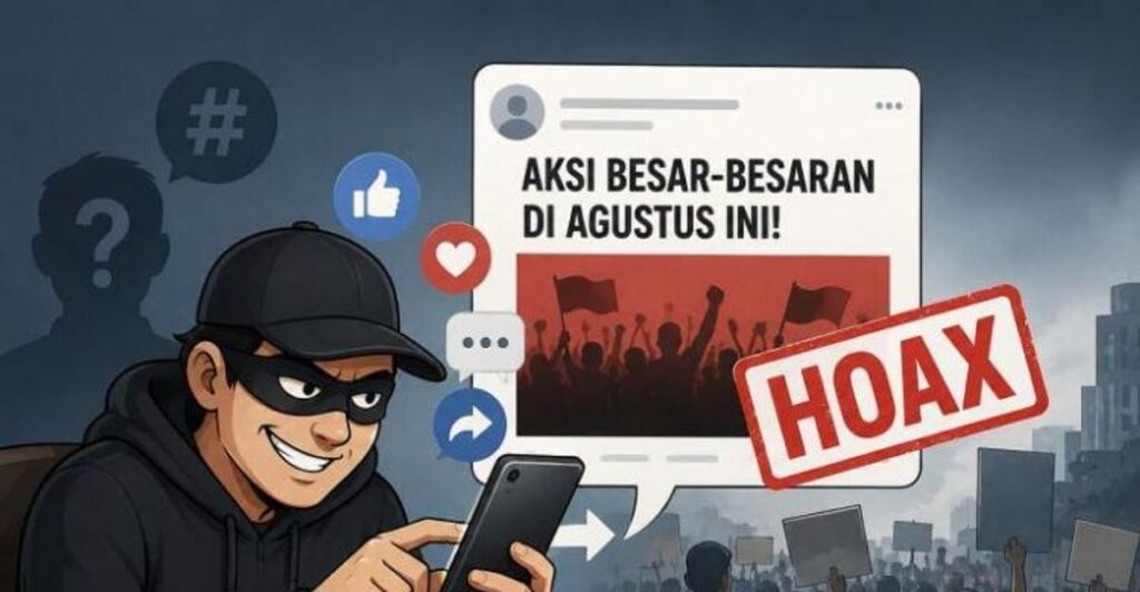 Polri dan BIN Selidiki Penyebaran Hoaks Video Demonstrasi Lama