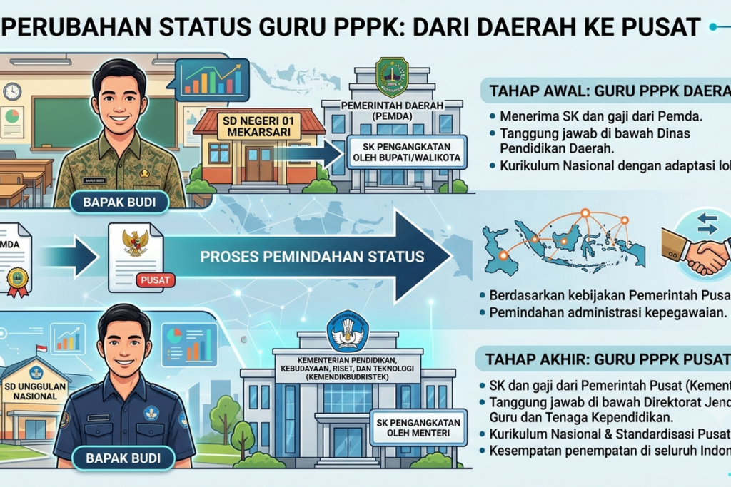 DPR dan Pemerintah Sepakat Guru PPPK Diangkat Jadi Pegawai Pusat