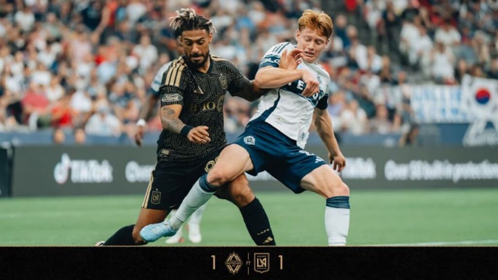 LAFC Tahan Imbang Vancouver Whitecaps 1 1 di MLS 2026