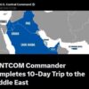 CENTCOM Terbitkan Peta Israel yang Memasukkan Gaza dan Tepi Barat