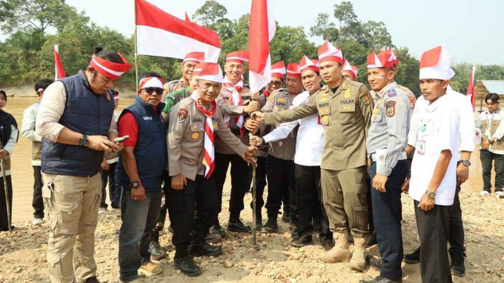 Polda Riau Gelar Ekspedisi Merah Putih Presisi di Kuansing