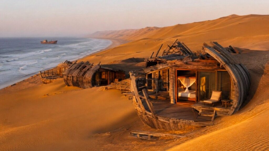 Hotel Mewah Berkonsep Arsitektur Tak Terlihat Menjamur di Gurun Namibia