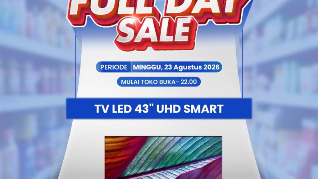 Transmart Gelar Full Day Sale Minggu 23 Agustus 2026