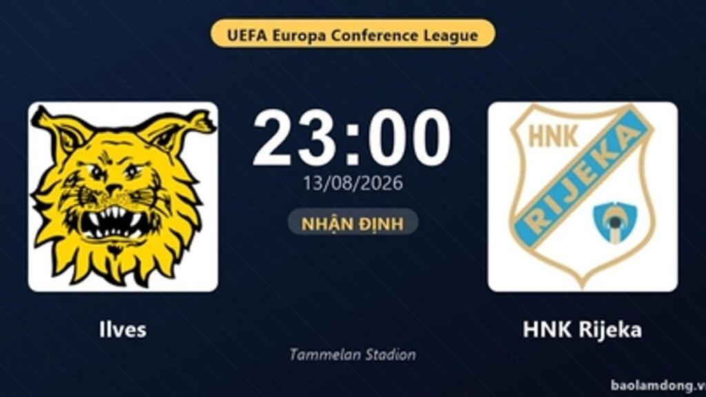 Ilves Hadapi Rijeka di Liga Konferensi Europa di Stadion Tammelan