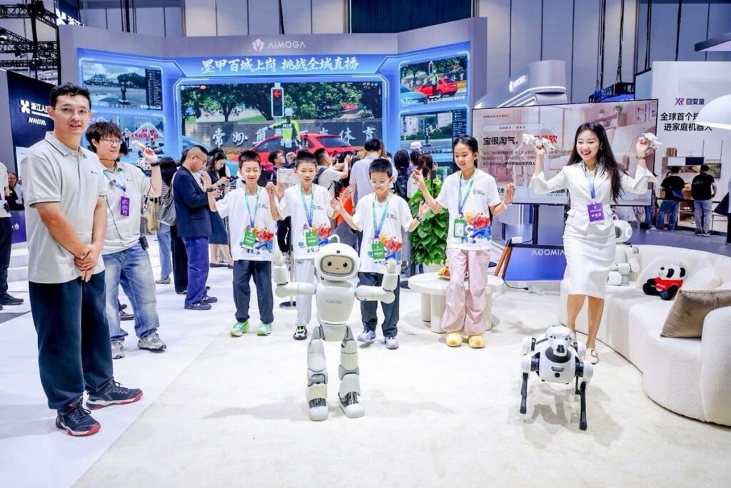 AiMOGA Robotics Pamerkan Operasional Robot di WRC 2026