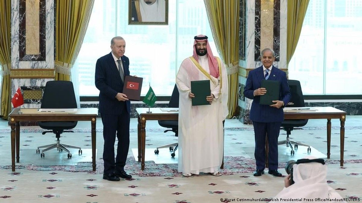Turki, Pakistan, dan Arab Saudi Tandatangani Pakta Pertahanan di Makkah