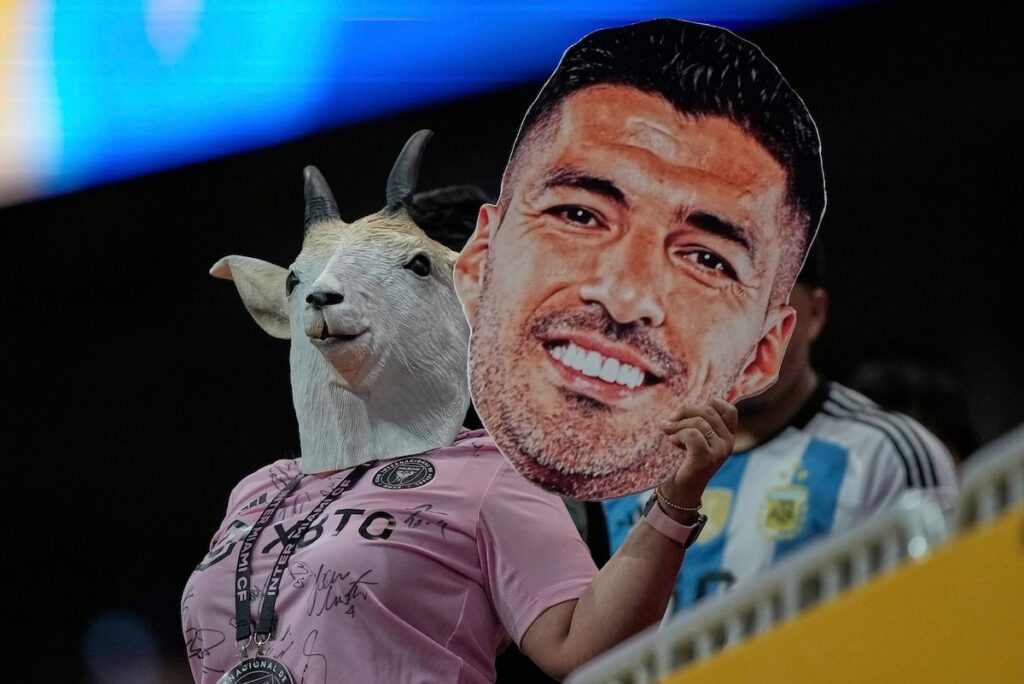 Luis Suarez Cetak Gol Indah Saat Inter Miami Tundukkan Columbus Crew