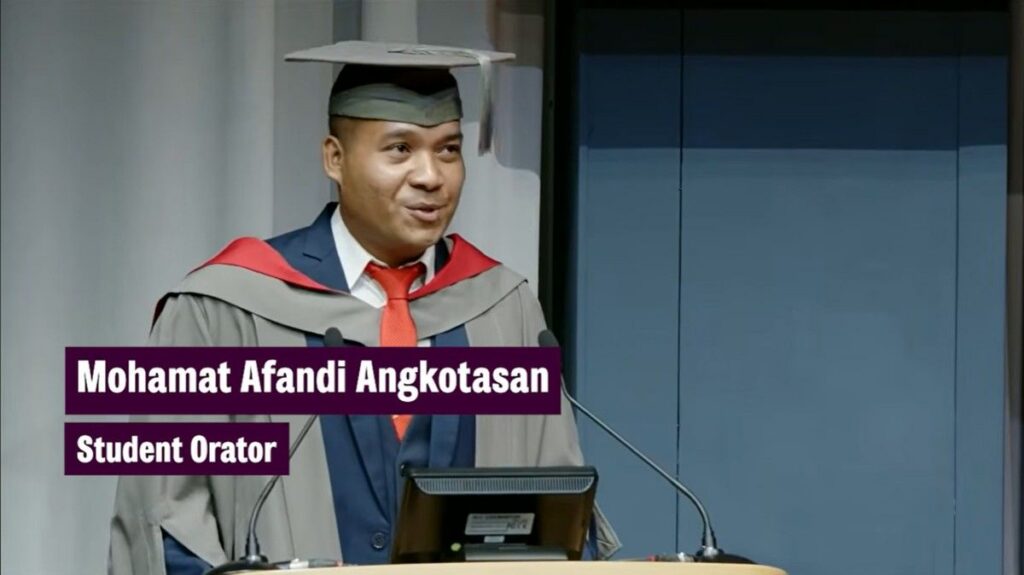Alumnus IPDN Terpilih Jadi Student Orator Wisuda University of York