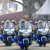 Srikandi Polisi Militer Kawal Kirab Bendera Pusaka di Istana