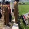 Motor Roda Tiga Perangkat Desa Tercebur Sawah di Klaten
