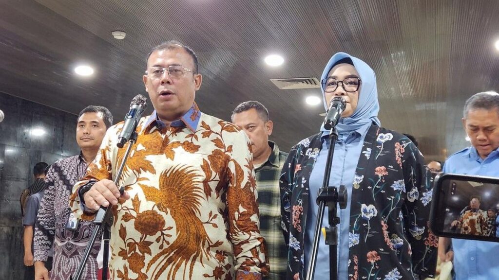 Pimpinan DPR Bahas RUU Ketenagakerjaan Bersama Serikat Buruh di Jakarta