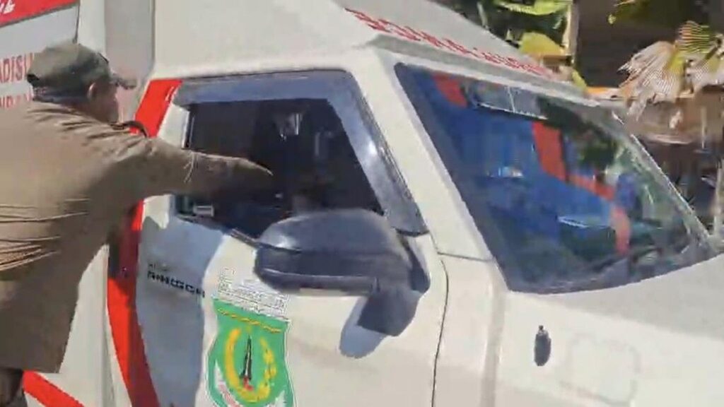 Ambulans RSUD Madising Menyenggol Anak Saat Membawa Pasien Gawat Janin