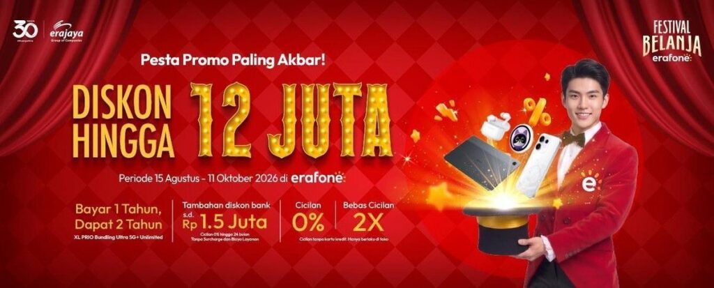 Erajaya Digital Gelar Festival Belanja erafone 2026