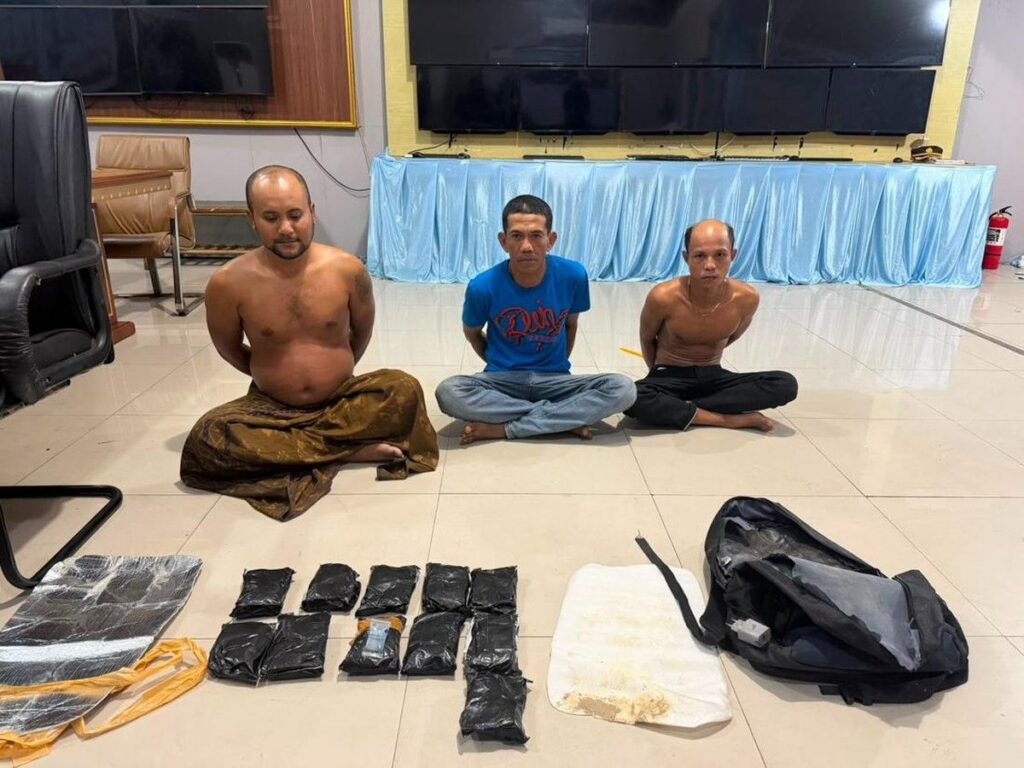 Bareskrim Polri Tangkap Tiga Kurir Sabu di Lampung