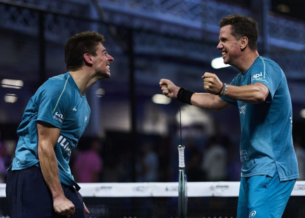 Paquito Navarro dan Martin Di Nenno Melaju ke Semifinal London Premier Padel