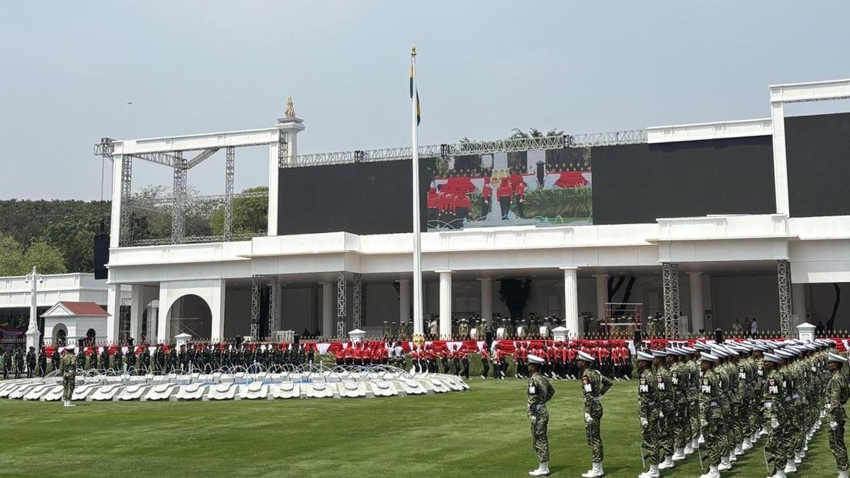 Istana Gelar Gladi Parsial Persiapan Upacara HUT ke-81 RI
