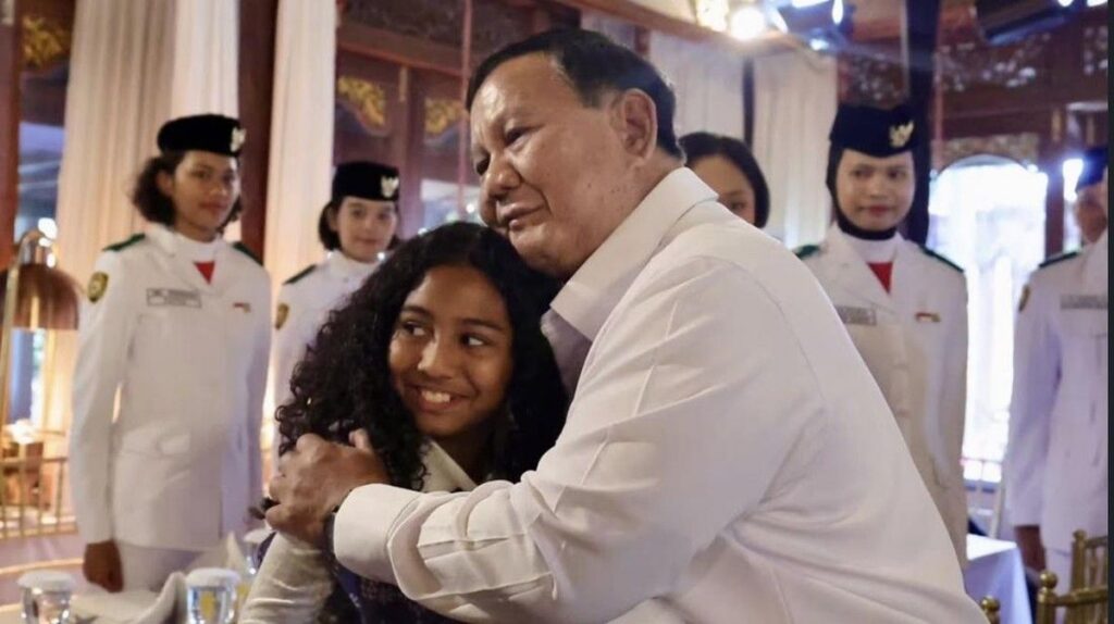 Prabowo Mengapresiasi Petugas Upacara HUT Ke 81 RI