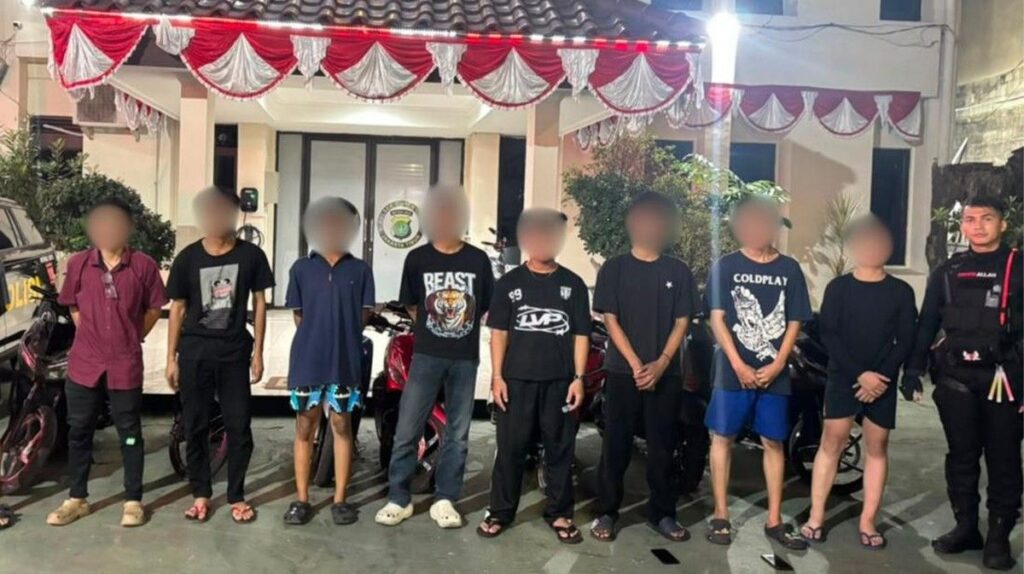 Polri Amankan 12 Sepeda Motor Balap Liar di Jakarta Timur