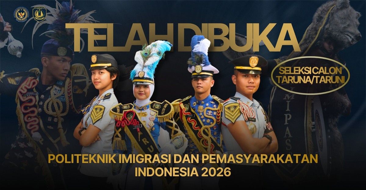 Kemenimipas Buka Pendaftaran Taruna Poltekimipas 2026