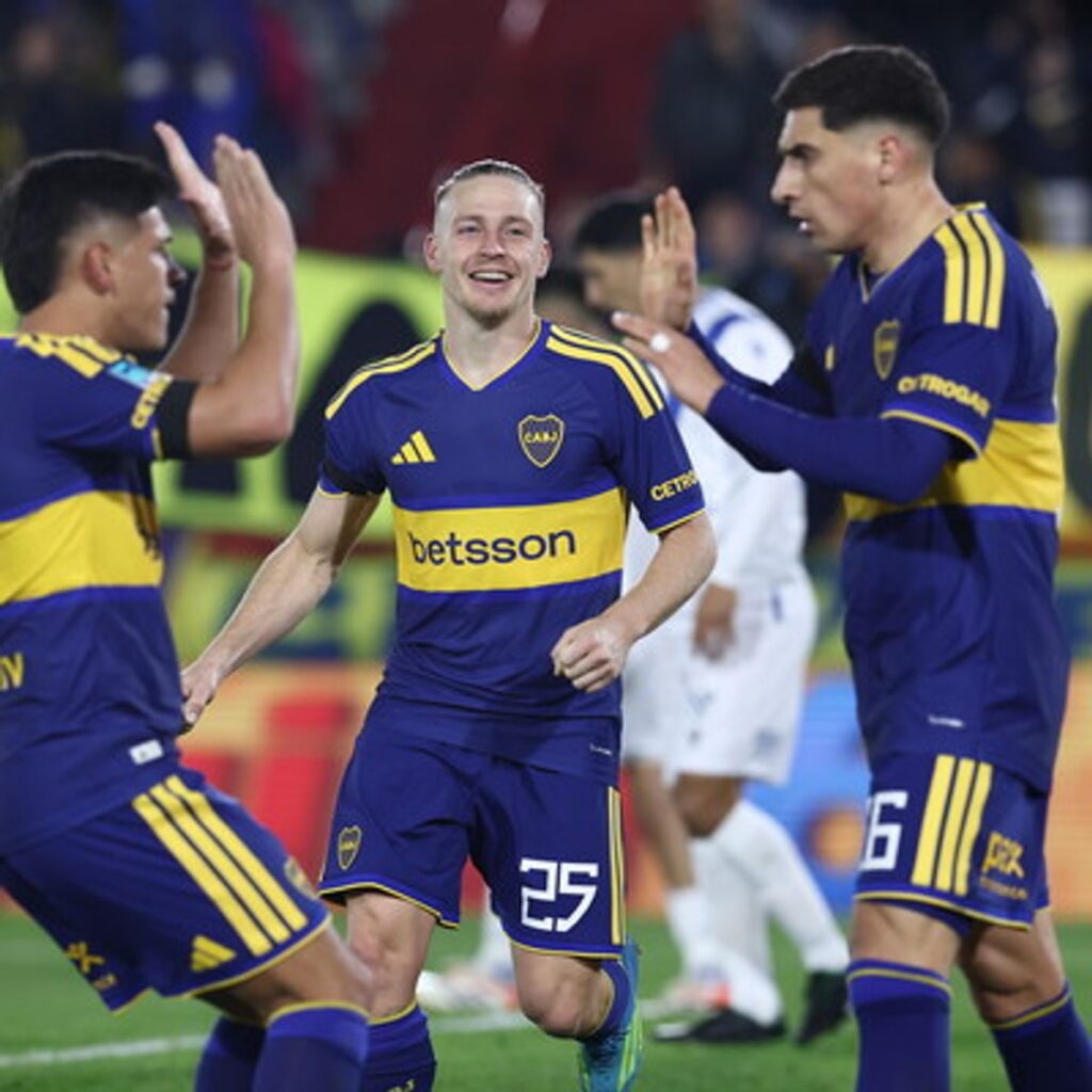 Ascacibar Cetak Gol Ketiga Beruntun dan Bawa Boca Imbang Lawan Vélez