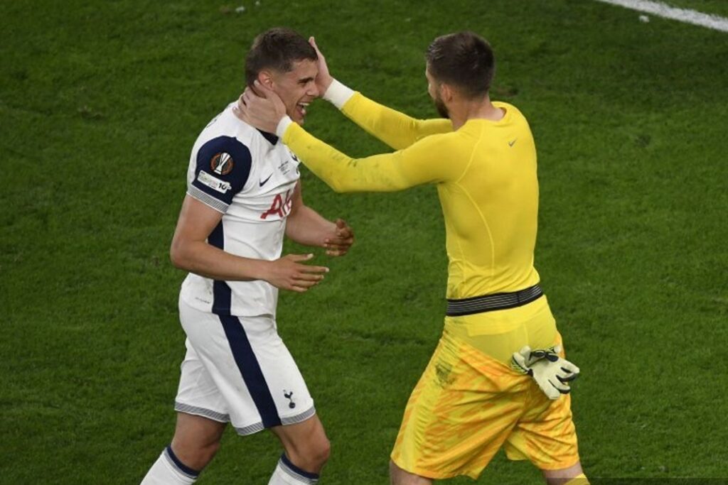 Juventus Resmi Pinjam Guglielmo Vicario Dari Tottenham Hotspur