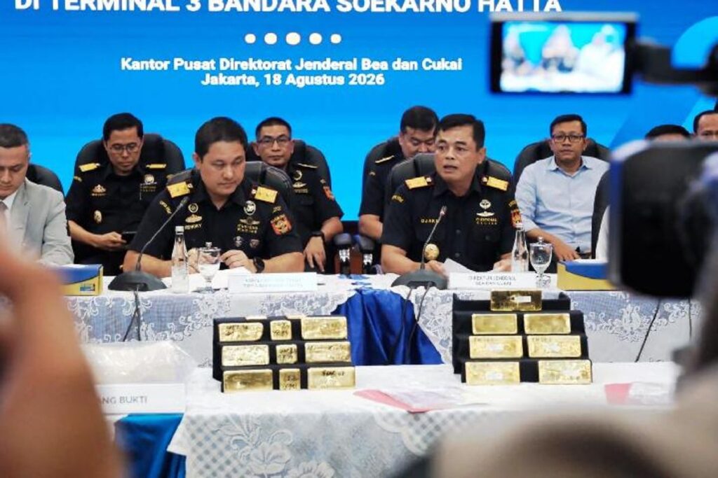 Bea Cukai Gagalkan Penyelundupan 22 Kg Emas di Bandara Soetta